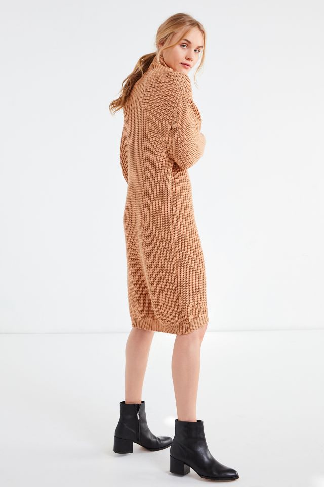 BLQ BASIQ Chunky Turtleneck Sweater Dress #4