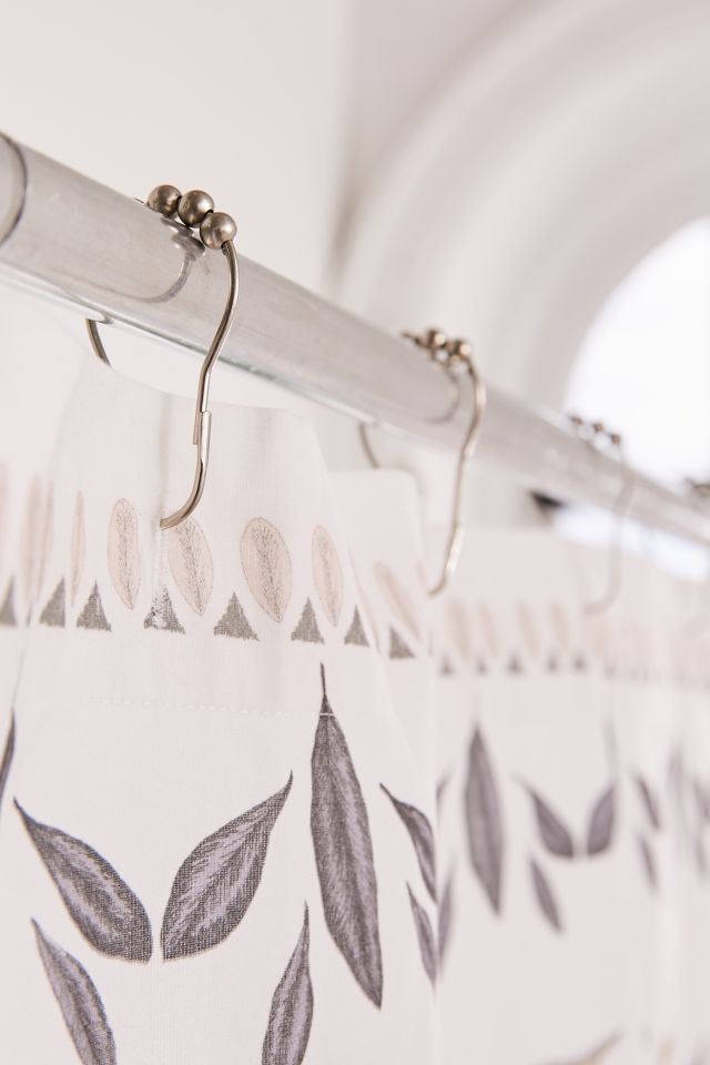 Sketched Floral Medallion Shower Curtain #2