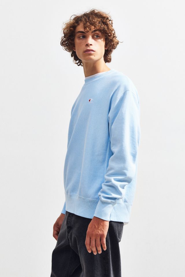 Champion reverse weave pigment dye hotsell crewneck sweatshirt