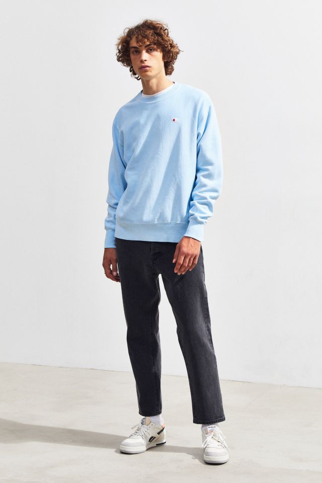 Champion reverse weave store pigment dye crewneck sweatshirt