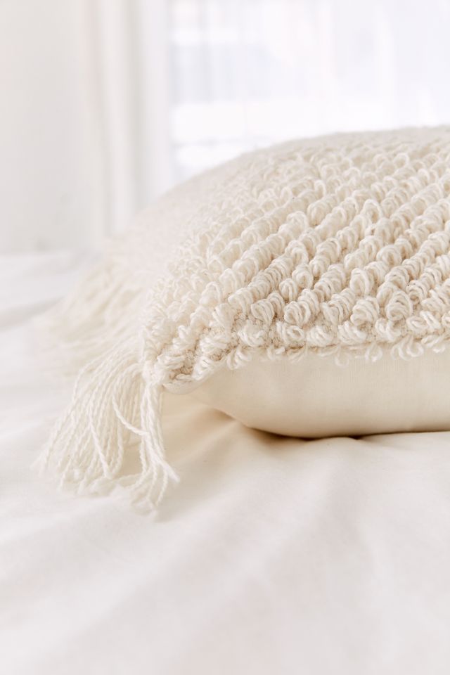 Woven Looped Pillow #1