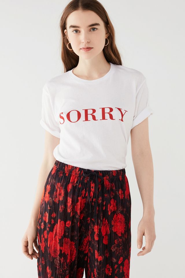Project Social T Sorry Tee #1