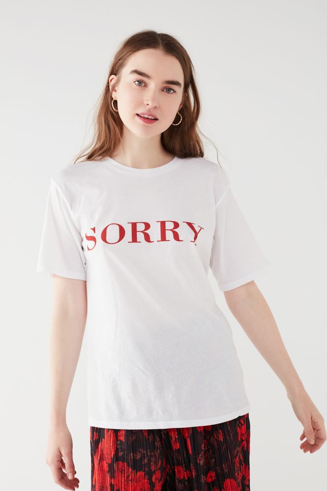 Project Social T Sorry Tee #4