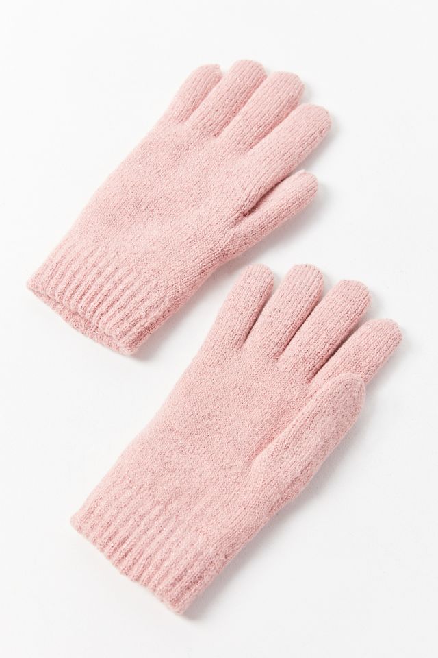 Gants chatoyants en chenille #1