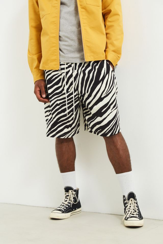 UO Zebra Rayon Baggy Short #1