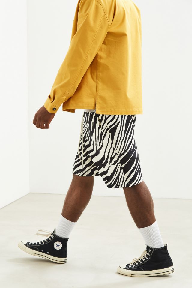 UO Zebra Rayon Baggy Short #2
