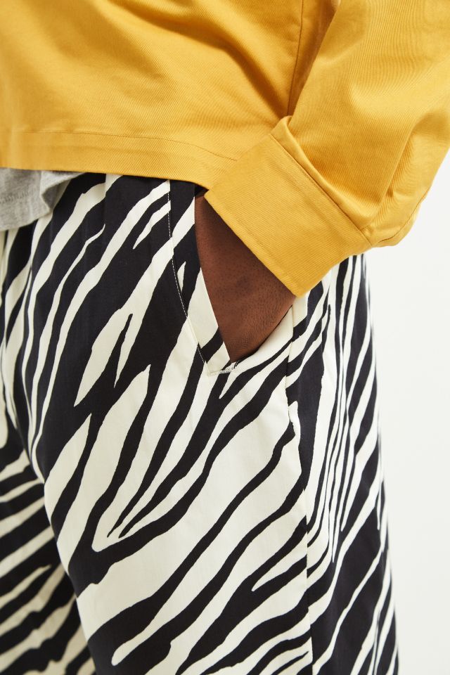 UO Zebra Rayon Baggy Short #4