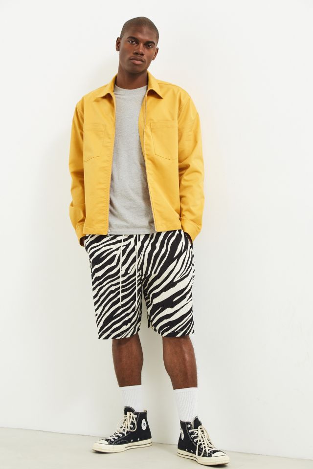 UO Zebra Rayon Baggy Short #5