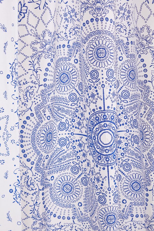 Emilia Medallion Shower Curtain #1