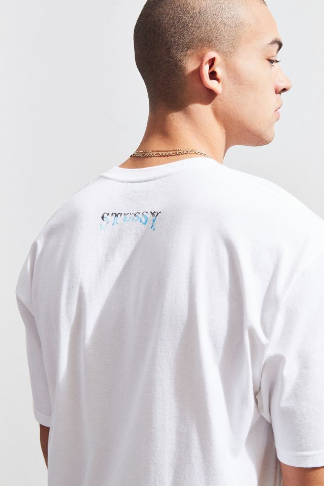 ★STUSSY★ Joker T-Shirt White Stussy Joker Tee White Men's - SS25 - US