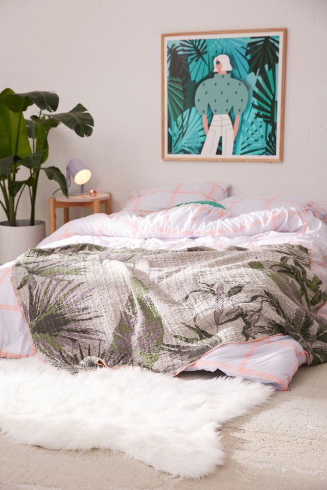 Printed Woven Jacquard Throw Blanket #2