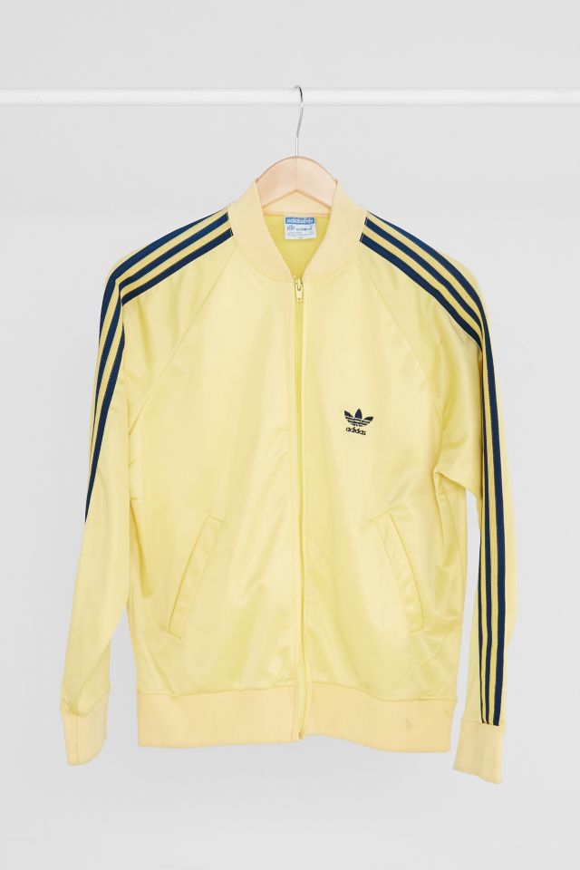 Vintage adidas Yellow Track | Urban Outfitters