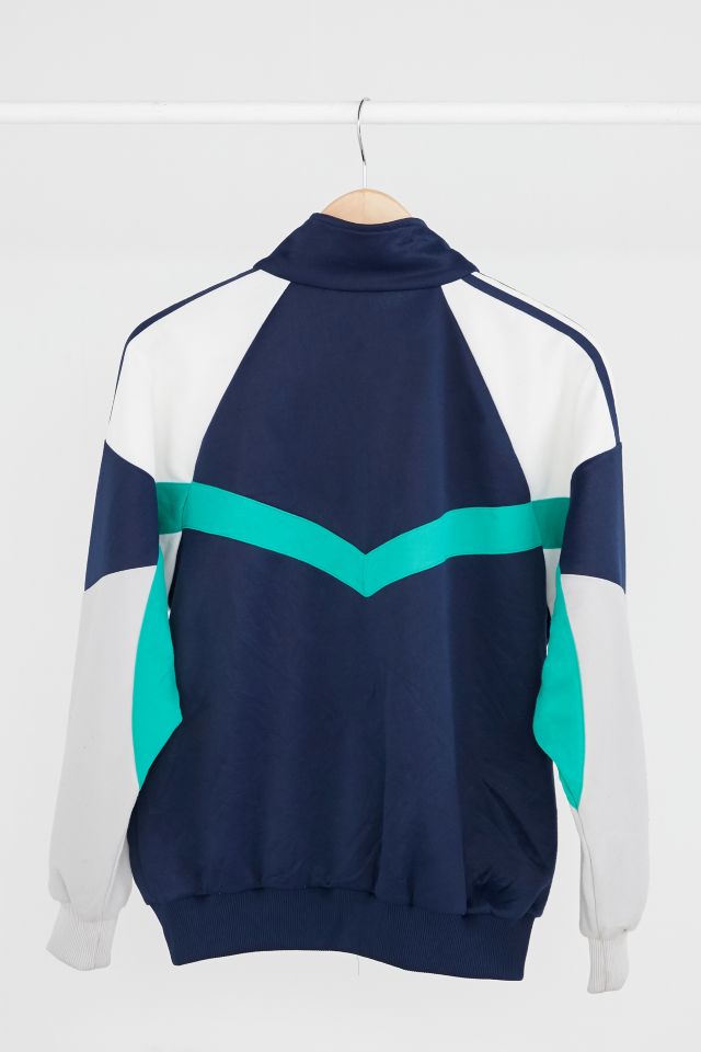 Vintage adidas ‘90s Navy + Seafoam Track Jacket #4