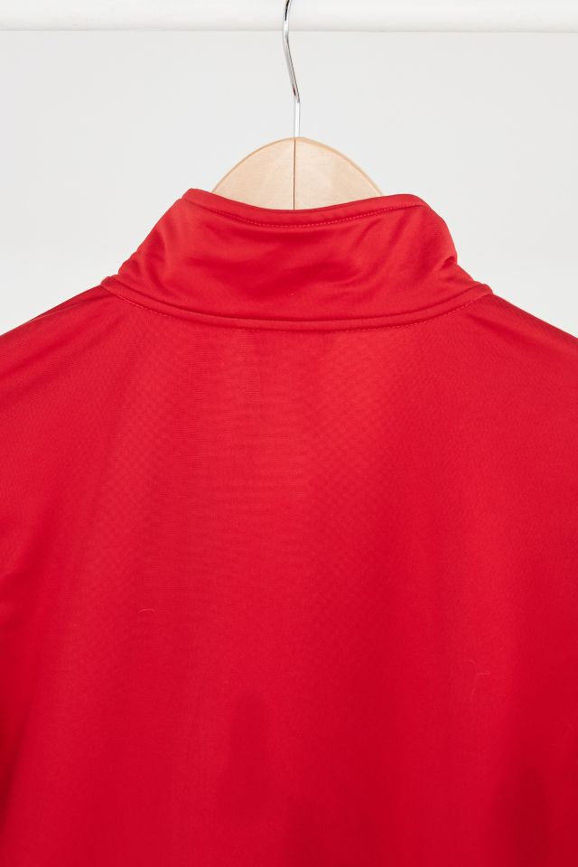 Blouson de survêtement rouge vintage des années 90 adidas #5