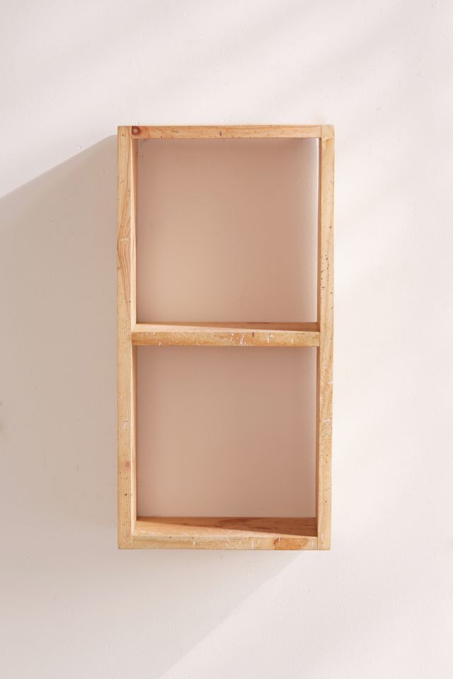 Splattered Wood Shelf #2