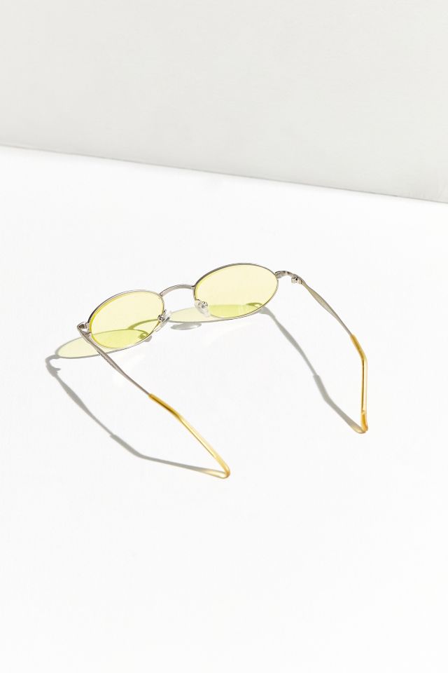 Vintage Metal Oval Sunglasses #2