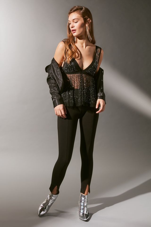 UO Embellished Sequin V-Neck Tank Top #2