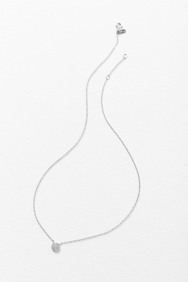 Adina Reyter Pave Disc Necklace #1