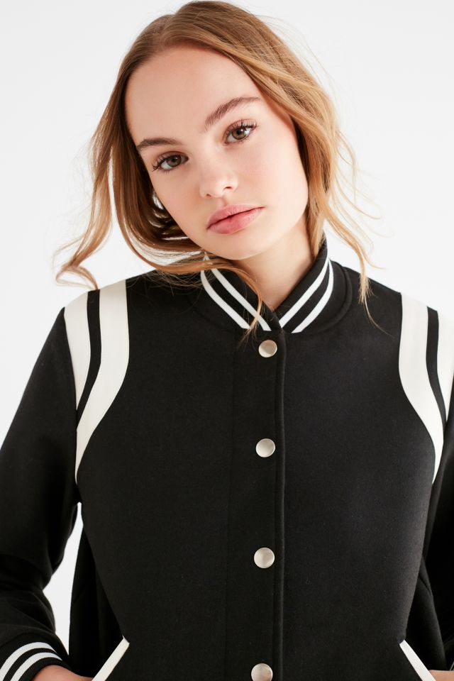 UO Striped Varsity Jacket #3