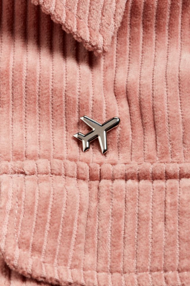 These Are Things Silver Airplane Pin #2