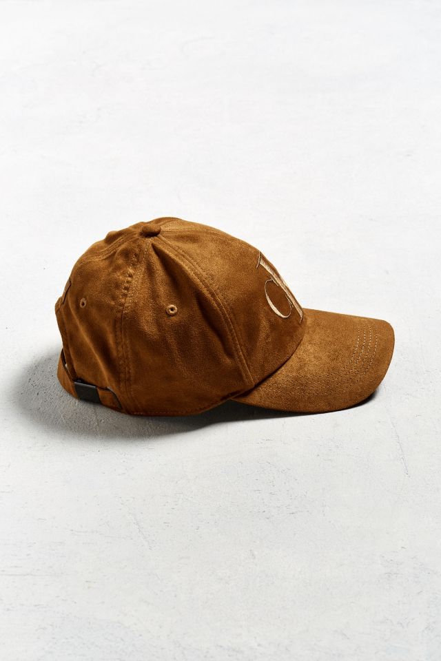 Calvin Klein Tonal Suede Baseball Hat #3