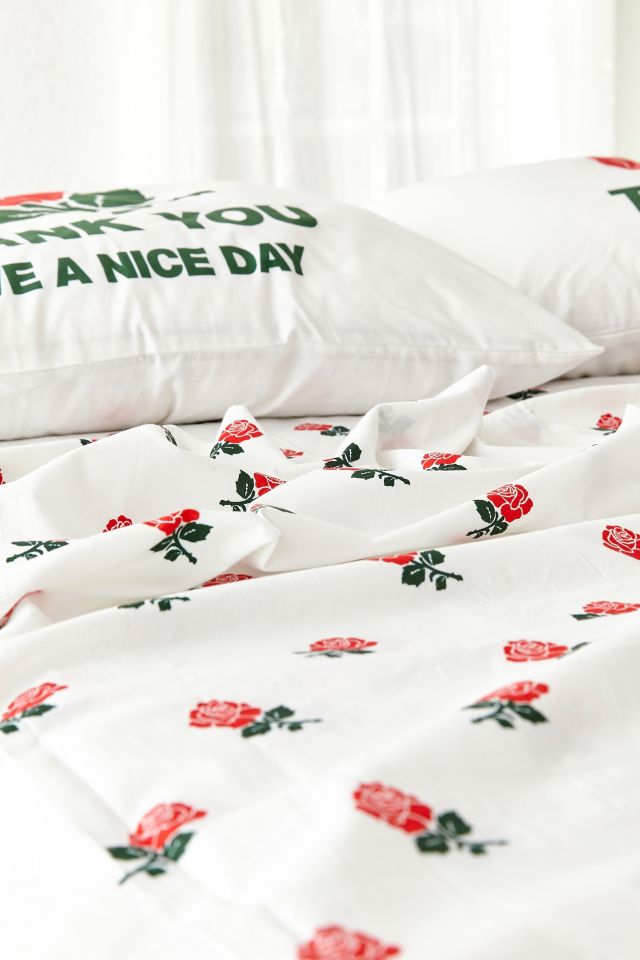 Chinatown Market UO Exclusive Roses Sheet Set #3