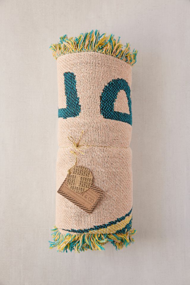 Calhoun & Co. X UO Vacation Forever Throw Blanket #1