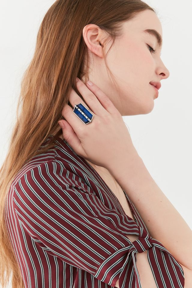 Gemstone Statement Ring #1