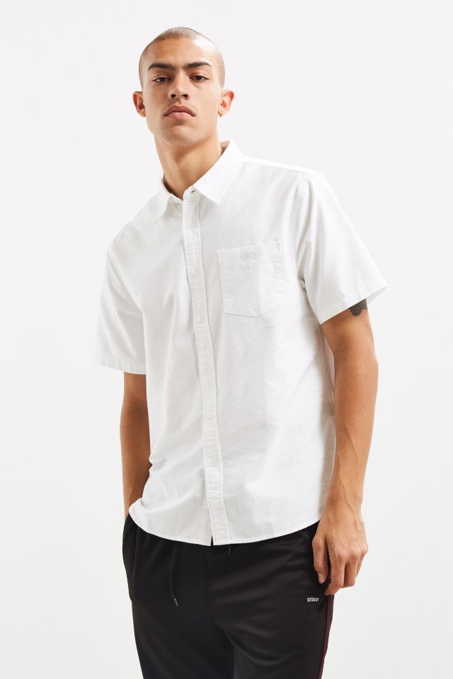 Stussy Classic Oxford Short Sleeve Button-Down Shirt