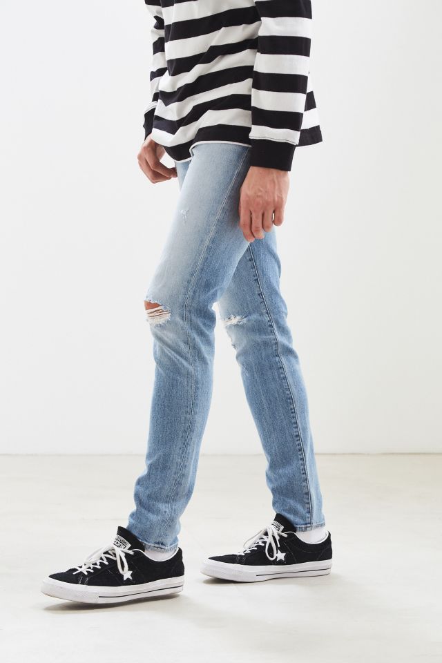 Jeans étroit à effet d'usure Cash AGOLDE #2