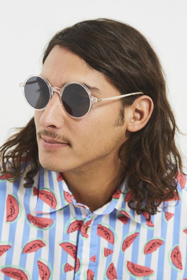 UO Retro Leon Round Sunglasses #1