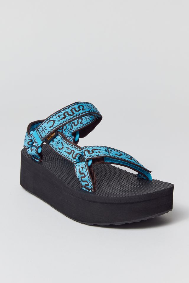 Platform hot sale black tevas