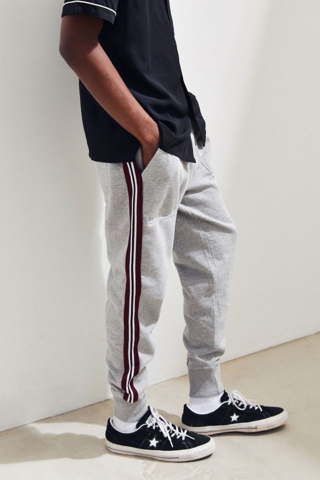 French Terry Fleece Jogger Pants Greys