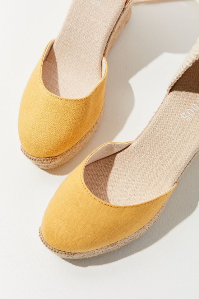 Soludos Tall Linen Wedge #2