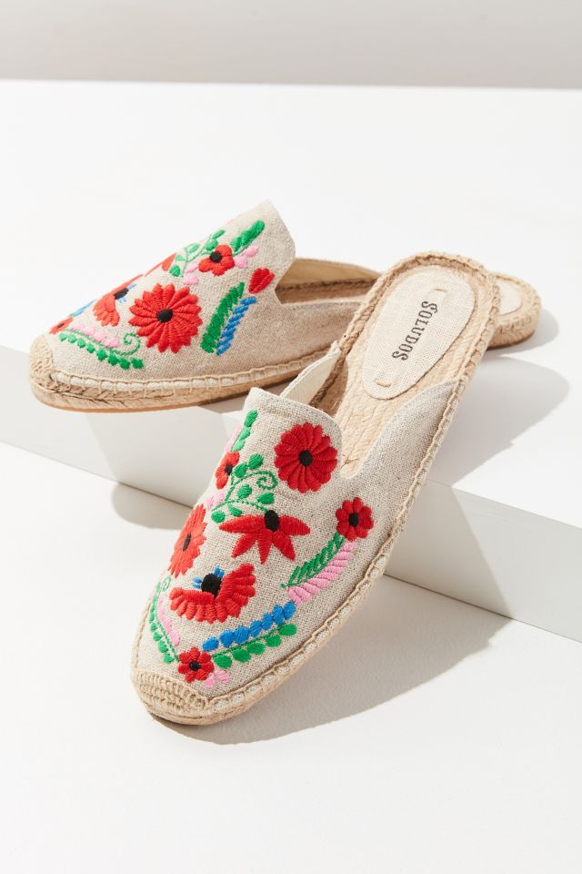 Soludos Ibiza Embroidered Floral Mule #1