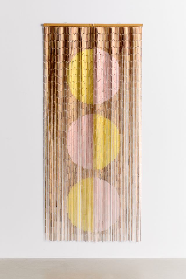 Big Dot Bamboo Beaded Curtain #1