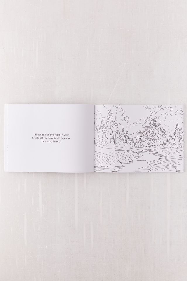 The Bob Ross Coloring Book #4