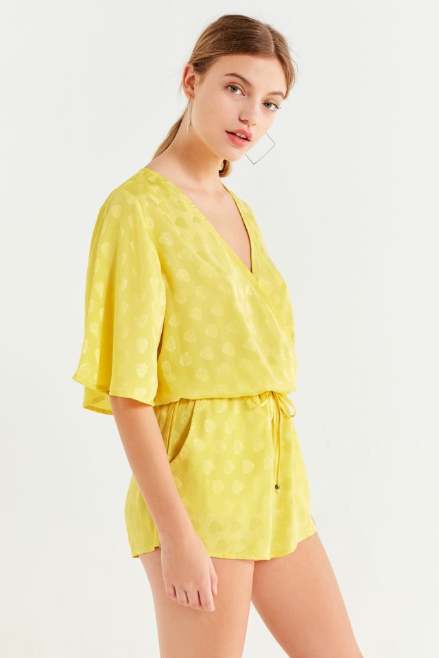 Stone Row By Volcom Surplice Romper #2