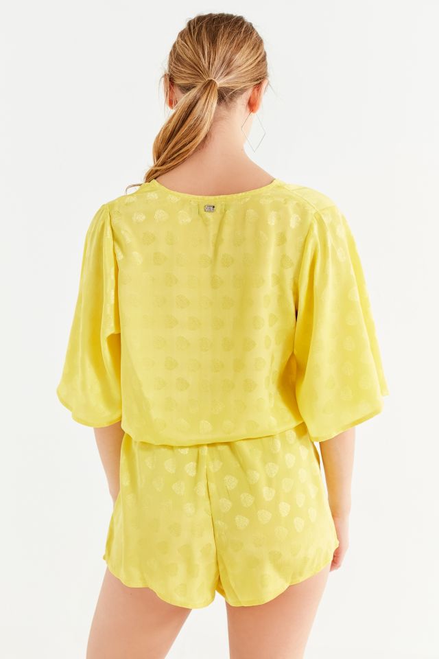 Stone Row By Volcom Surplice Romper #3