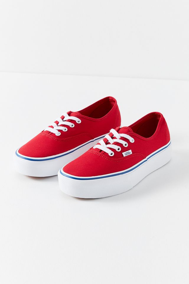 vans authentic platform
