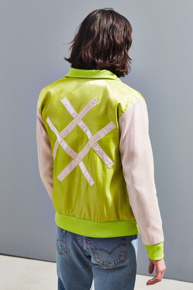 Lucid FC Athletic Satin Bomber Jacket #2