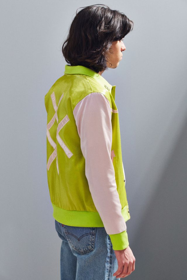 Lucid FC Athletic Satin Bomber Jacket #4