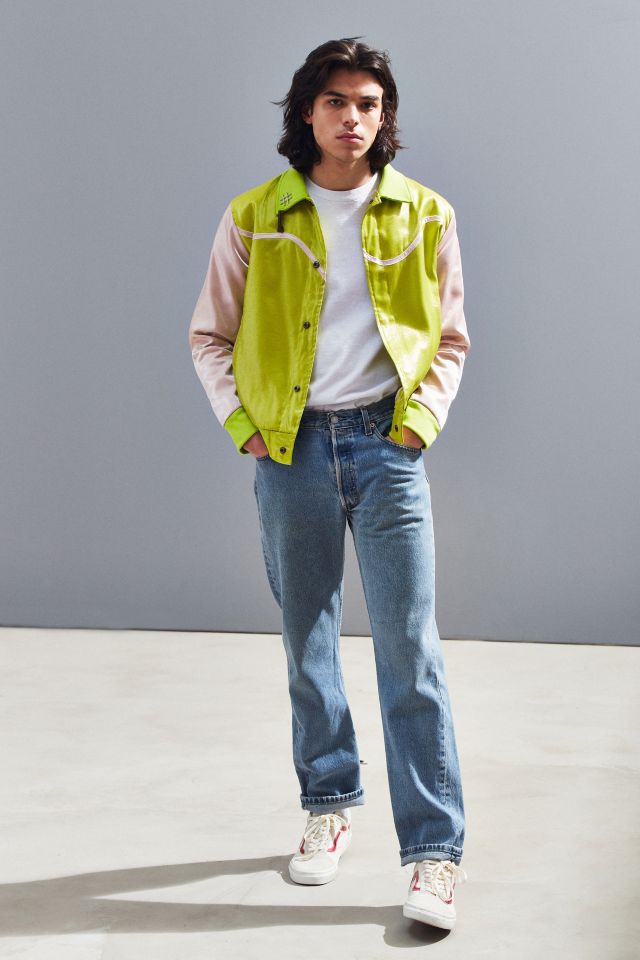 Lucid FC Athletic Satin Bomber Jacket #5