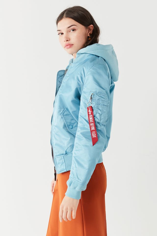 Blouson aviateur  MA-1 Blue Natus Alpha Industries #1