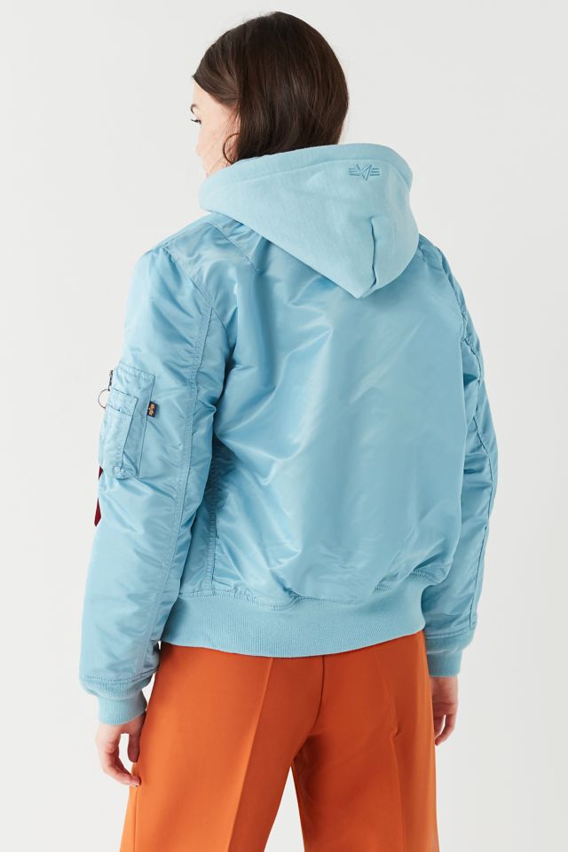 Blouson aviateur  MA-1 Blue Natus Alpha Industries #3