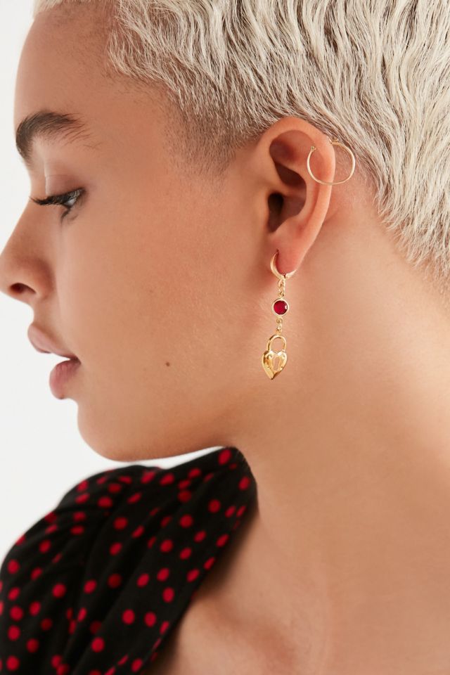 Frasier Sterling Lovers Drop Earring #1