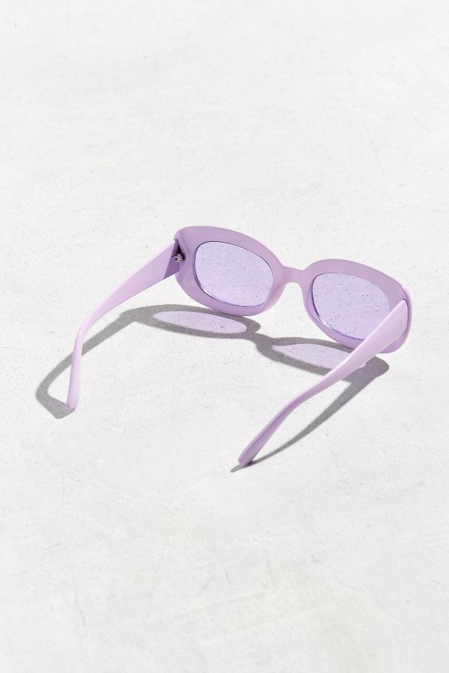 Chunky Squared Oval Sunglasses #3