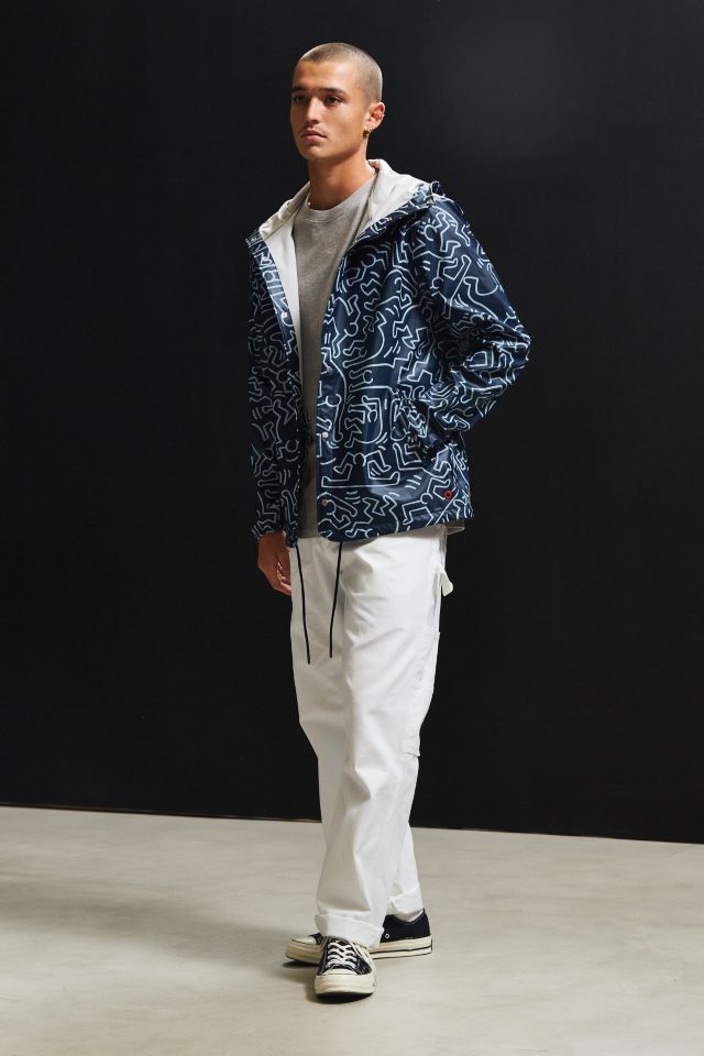 Herschel Supply Co. Keith Haring Forecast Windbreaker Jacket #2