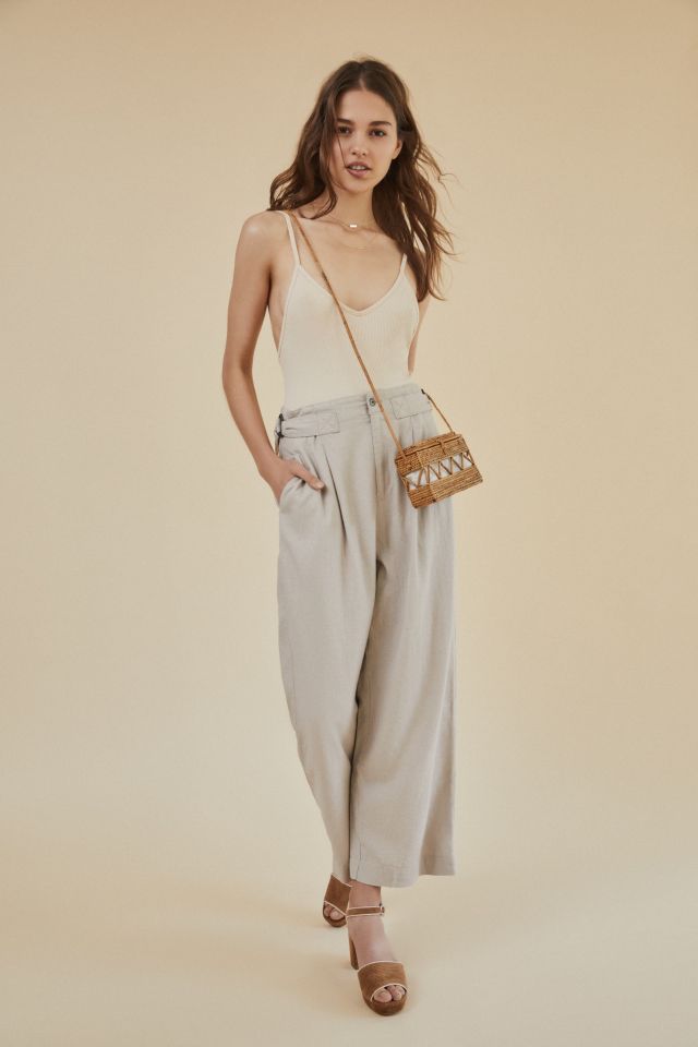 UO High-Rise Double-Buckle Pant #3