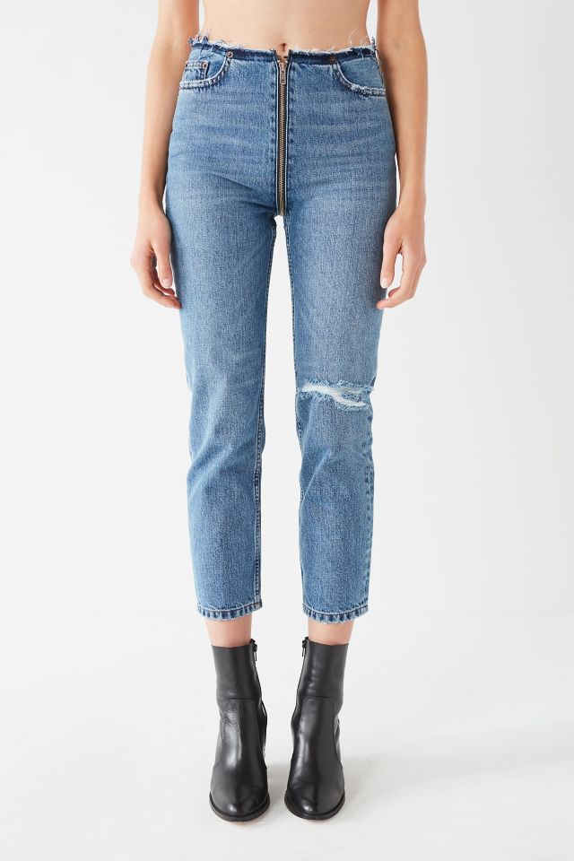 BDG High-Rise Cropped Zipper Jean #2